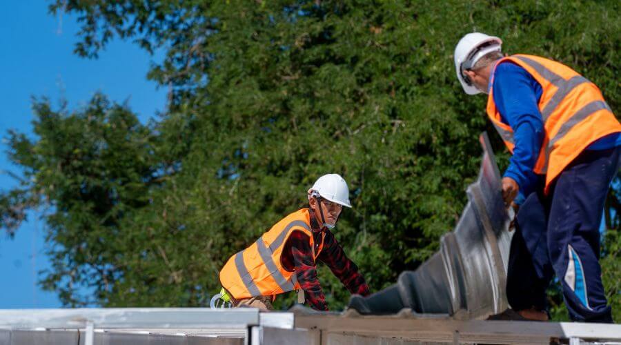 Professional metal roof installation in Belfast, ME